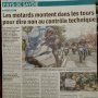 Article DL du 12 avril 2021 : "les motards montent dans les tours pour (…)